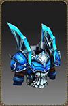 Excellent Blue Eye Knight Armor